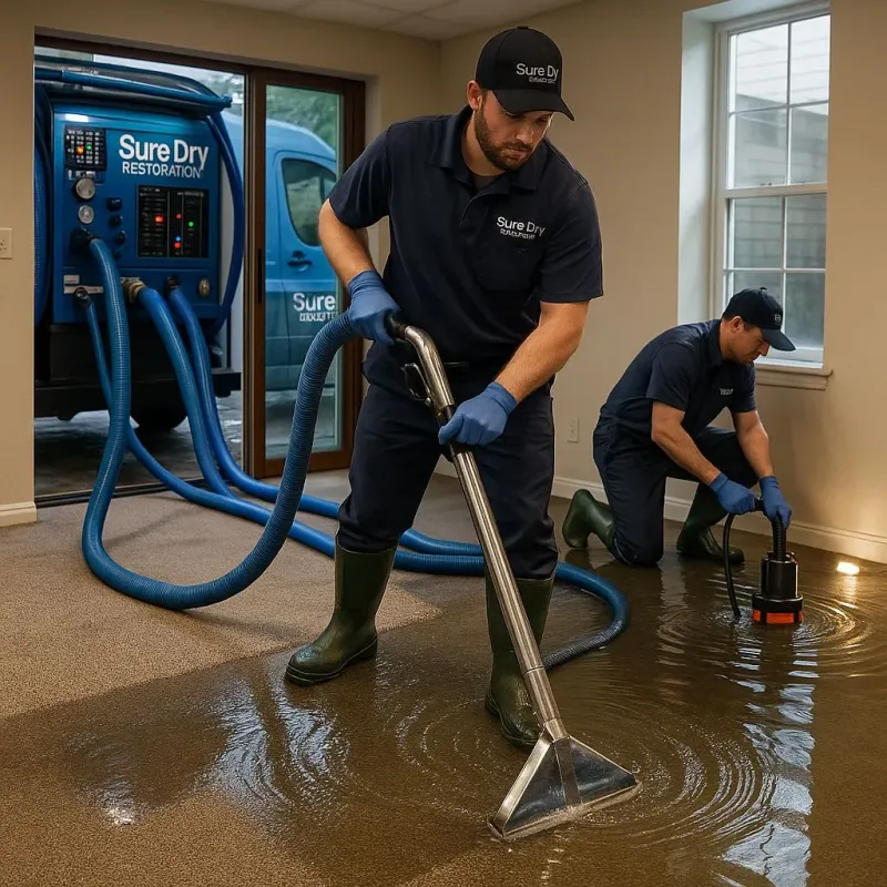 Water Extraction and Removal process in Woodlawn, VA
